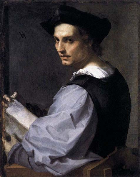 Andrea del Sarto The so called Portrait of a Sculptor oil painting picture